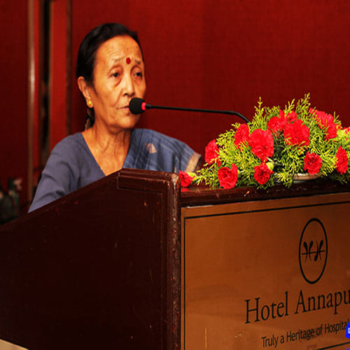 Anuradha Koirala Is Conferred Padma Shri For Her Contribution To Women Welfare