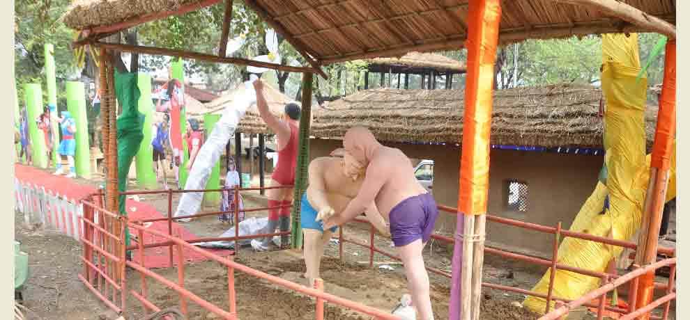 siurajkund fare langoors brings to control monkeys in fare