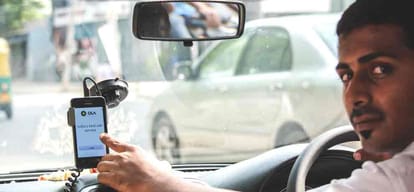 ola uber drivers on ptotest against companies