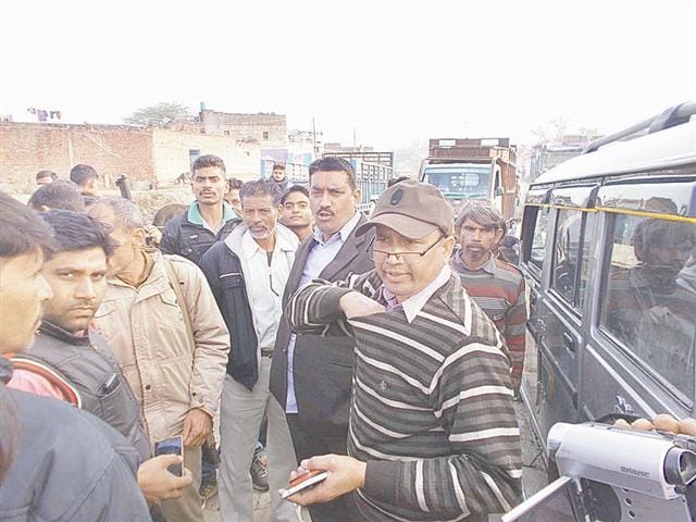 BJP raging on checking, nozzle-blow