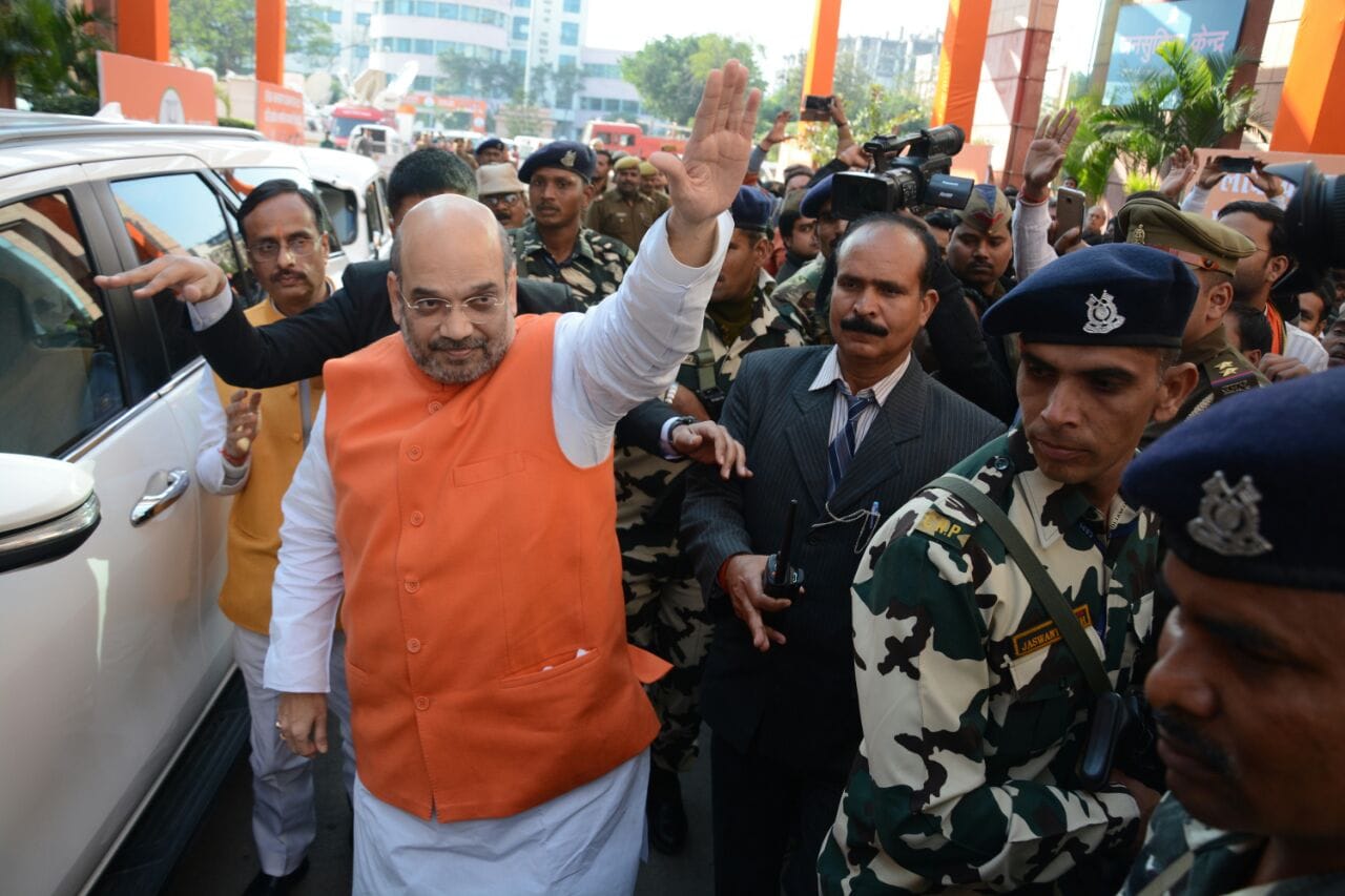amit shah releases bjp manifesto for uttar pradesh