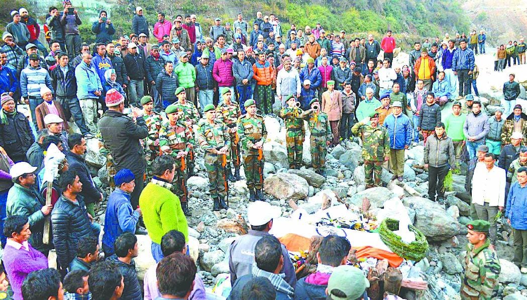 Assam Rifles jawan military funeral