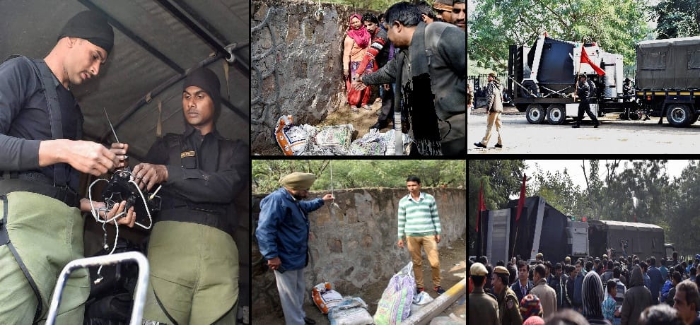 Manesar special way and were taken by the robot machine mortar cell