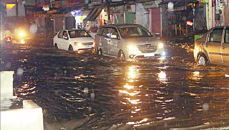 Two days of rain