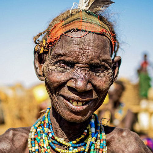 Tribe In Ethiopia Wears Bizarre Things To Abstain Suitors 