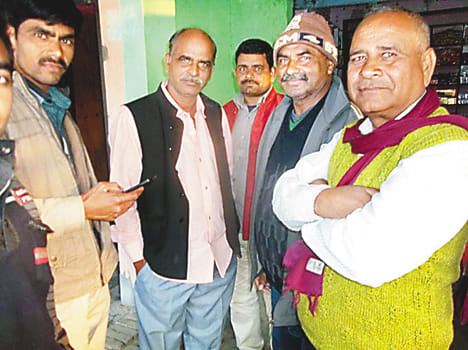 Here people regain composure Bndhane martyr's family