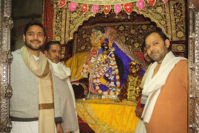 khichrhi mahotsav in radhavallabh temple