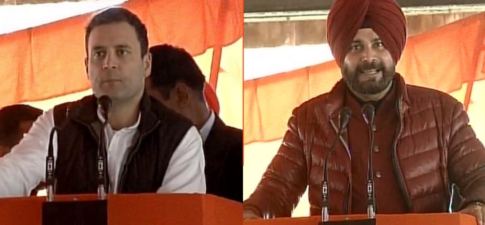 congress attaked on akali in Jalalabad. Rahul Gandhi addressed a rally