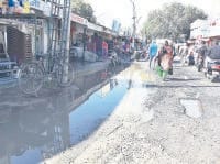 weather, rain, 101mm, road overflow, kurukshetra