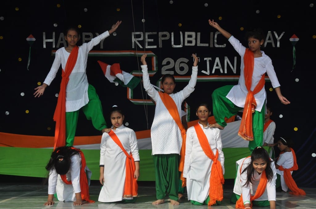 Educational organization celeberate republic day