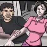Women left village with her three daughter due to eve teasing 
