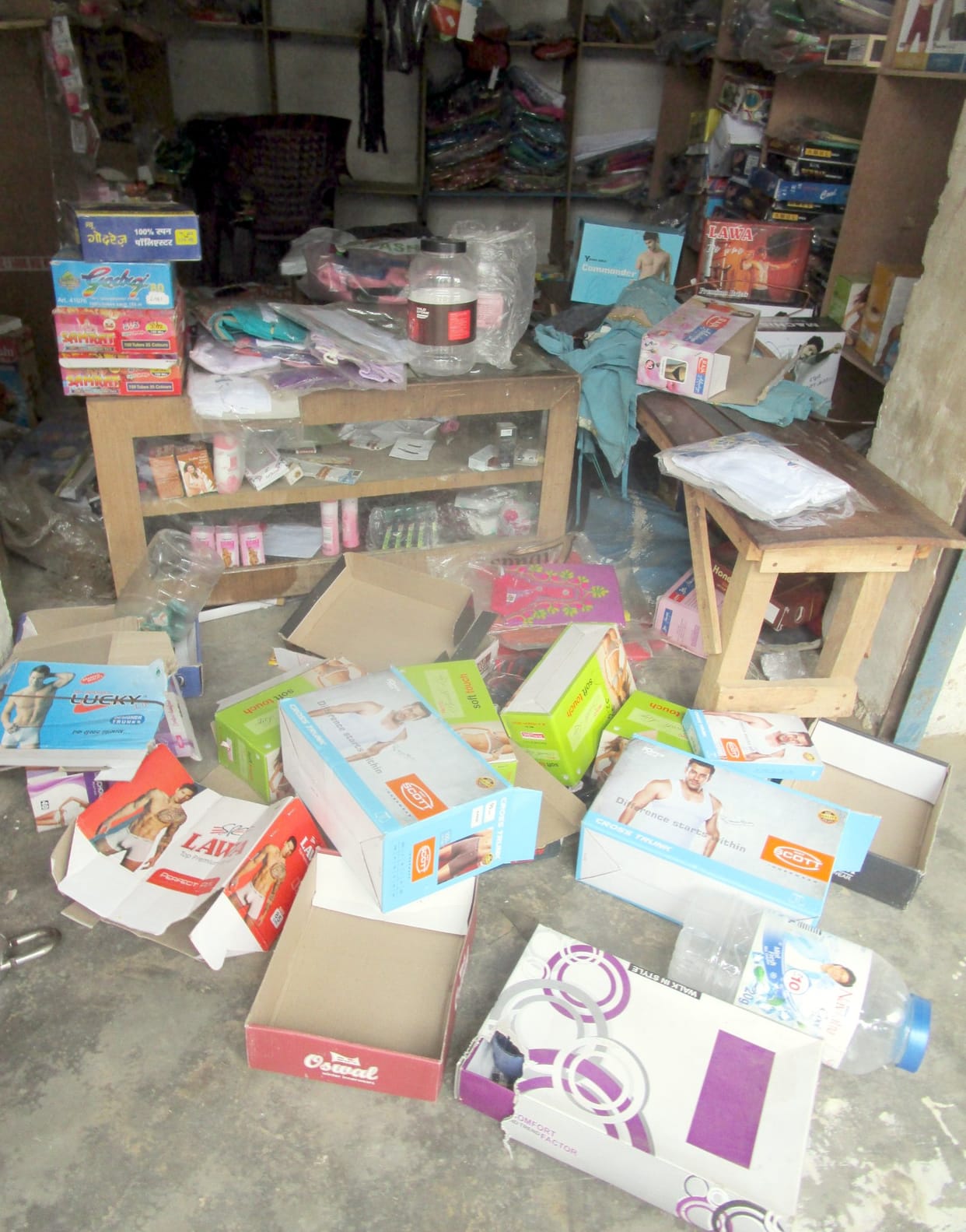 Two shops and a house stealing millions from
