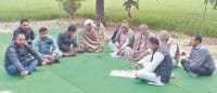 Jat Nigehbani staging a sit-in administration, Ambala