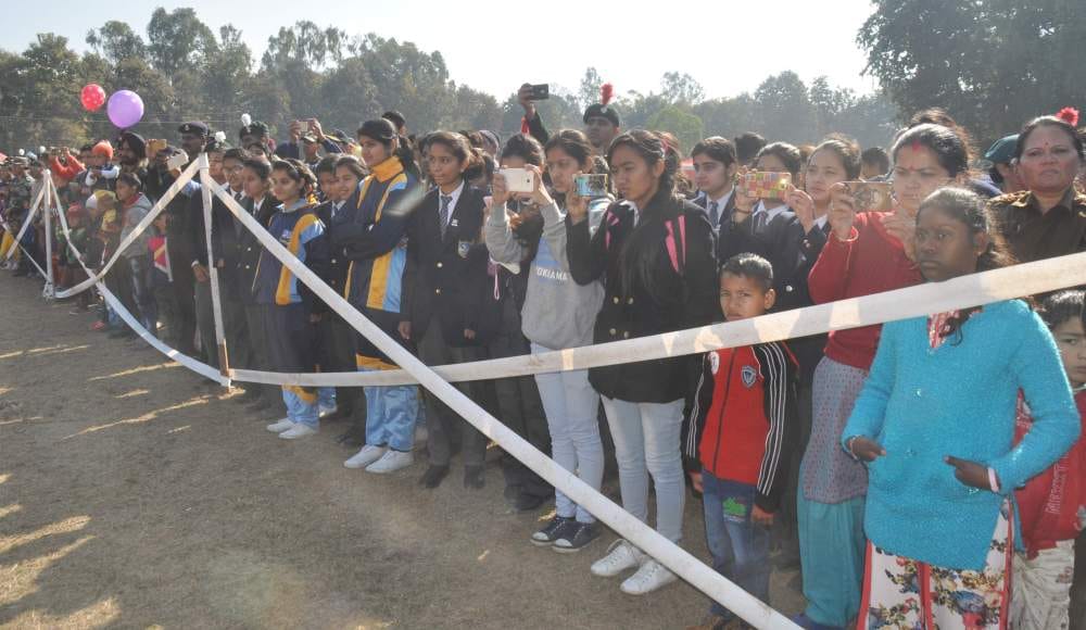 photos of Dehradun Army mela in mahindra ground