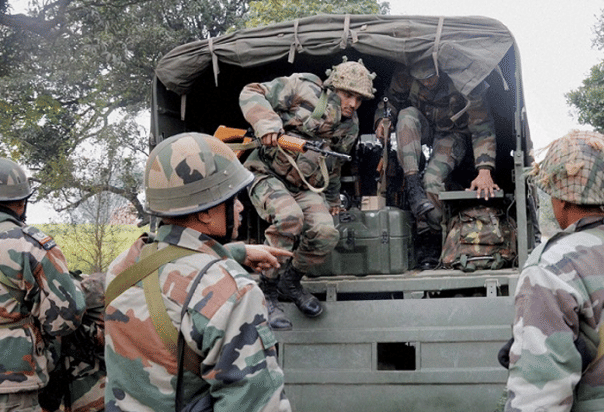 punjab police and bsf searching border near area after finding of pakistani boat in pathankot