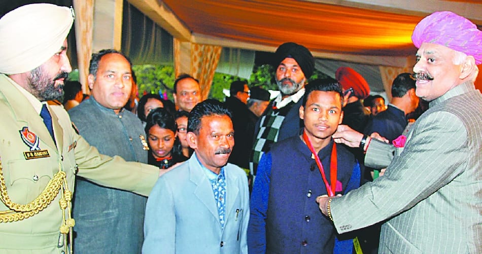 brave boy, chef son wins gold medal in national gymnastic championship, total 50 medals 