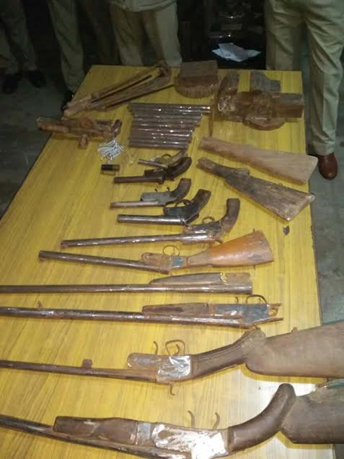 fire arm factory busted