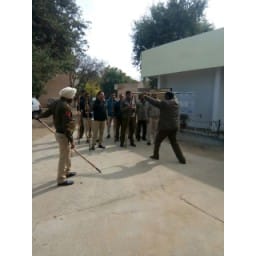 Jaat reservation, police make exercise, police station, Sirsa
