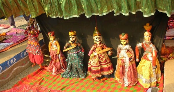 Puppet show in chandigarh, indian and foreigners artist