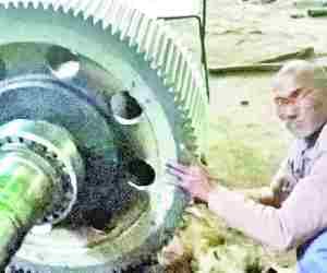 Sugarmill turbine shaft broken