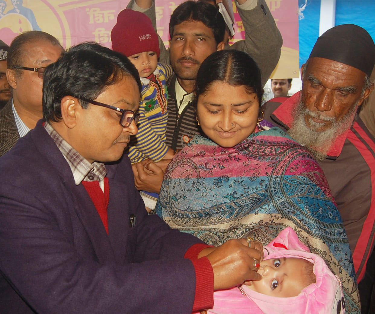 The 1230 polio booths dose drink