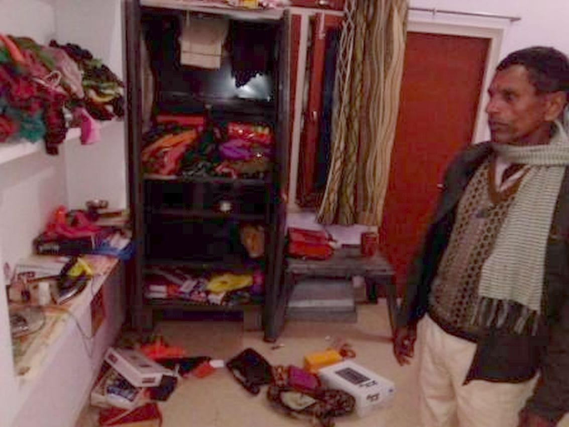 Millions of cash stolen from a home