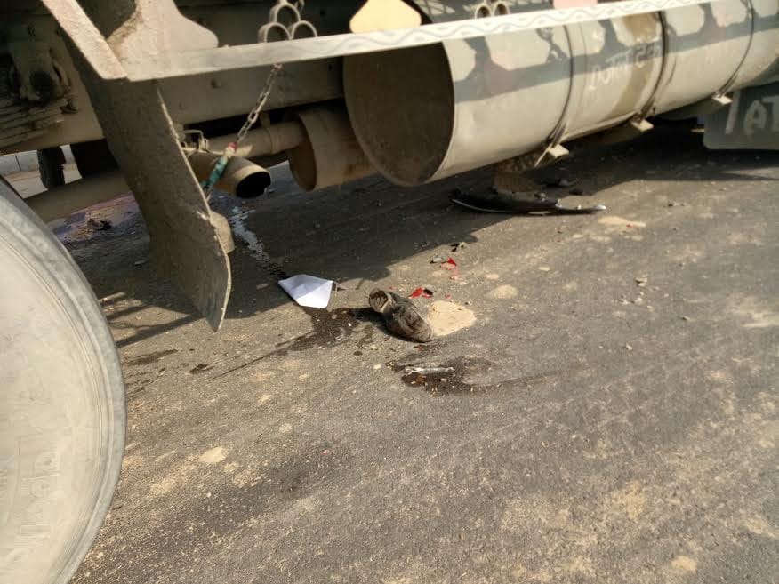 truck hit car at fatehabad of haryana, two boys killed