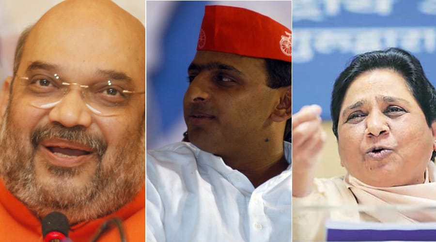 bjp, sp manifesto comparision