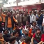 आगरा में बजरंग दल काटा बवाल