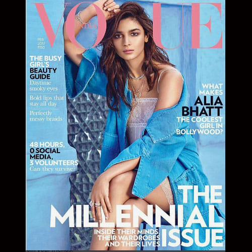 Alia Bhatt Photoshoot For Vogue 2017