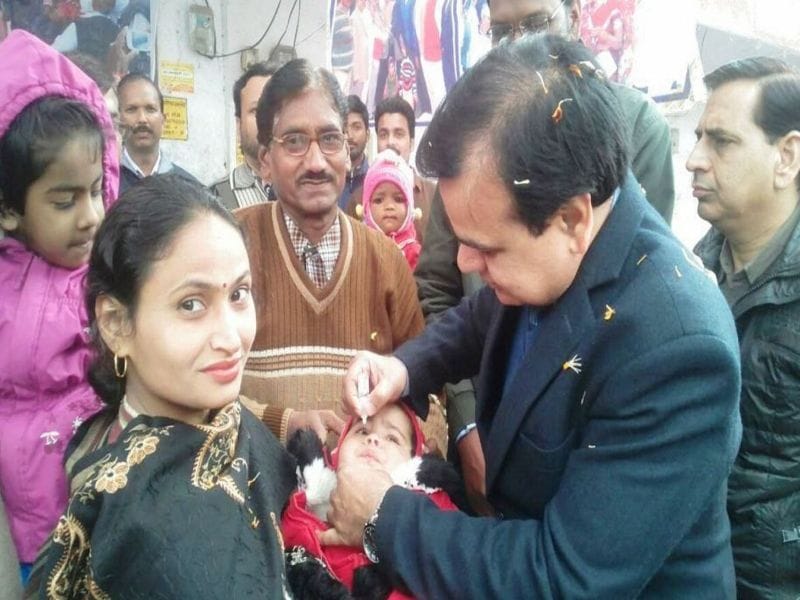 756 polio booths were administerted