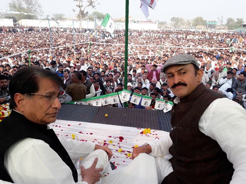 election meeting of ajit singh in mathura