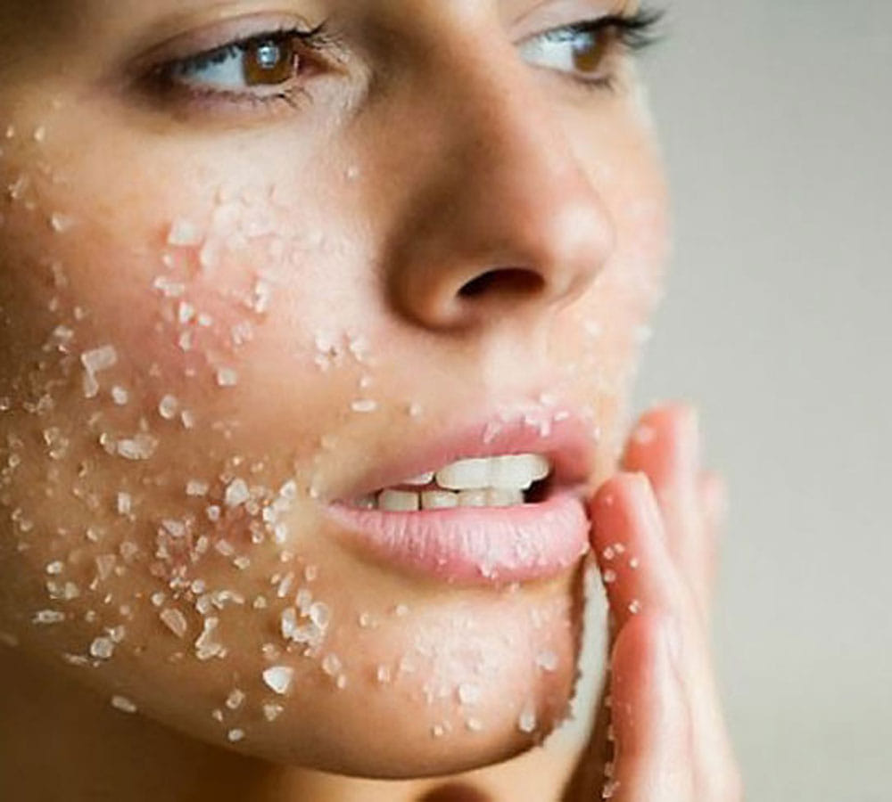 rock salt for skin
