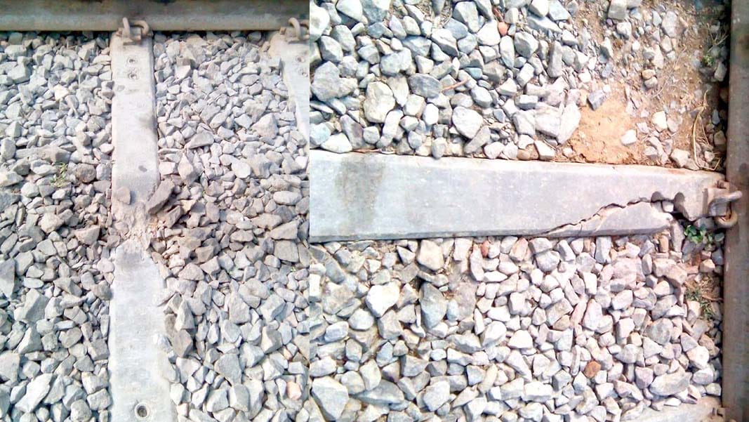 broken at night sleeper train path