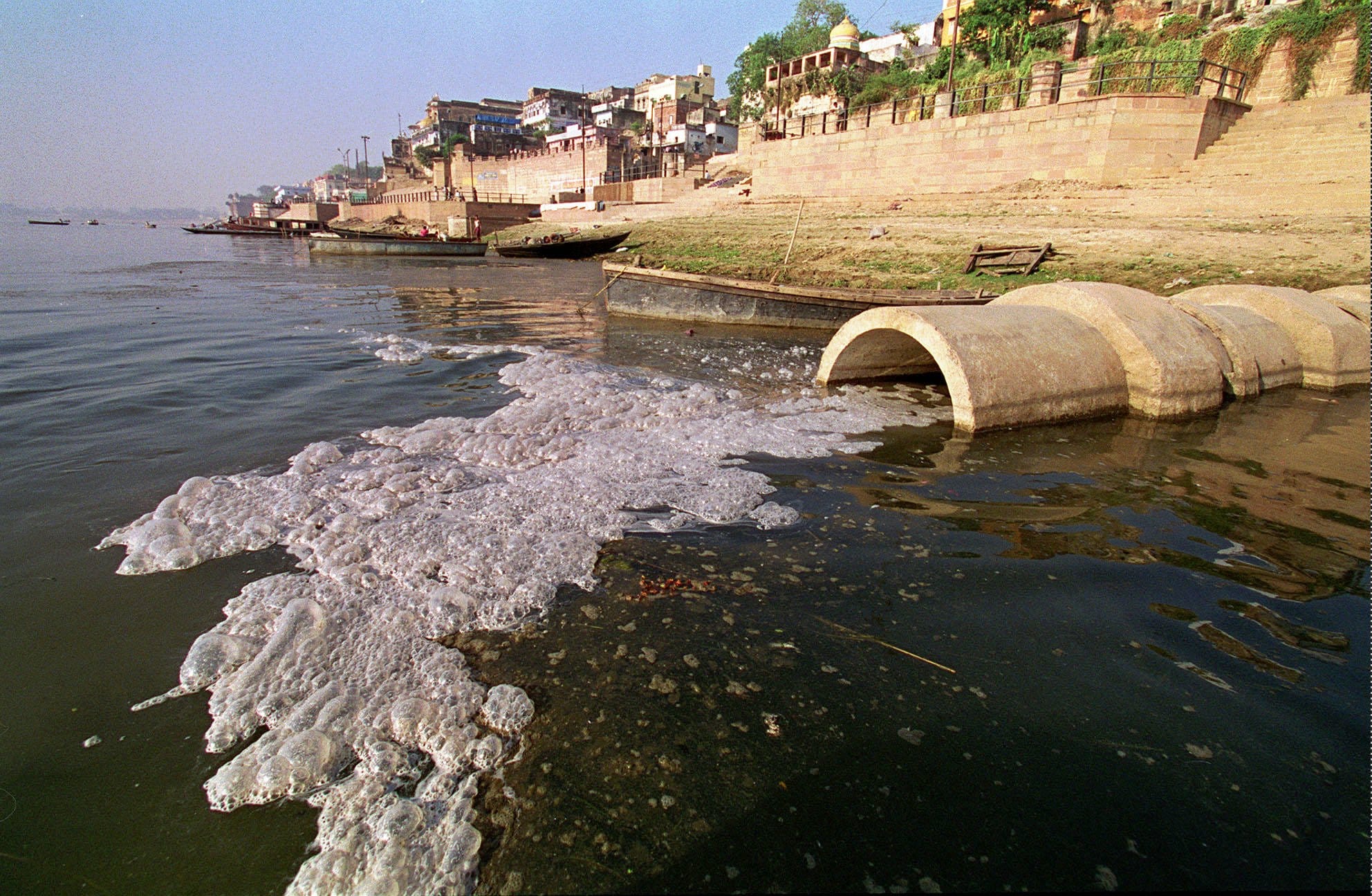 ganga river polluting responsive caught with this plan 