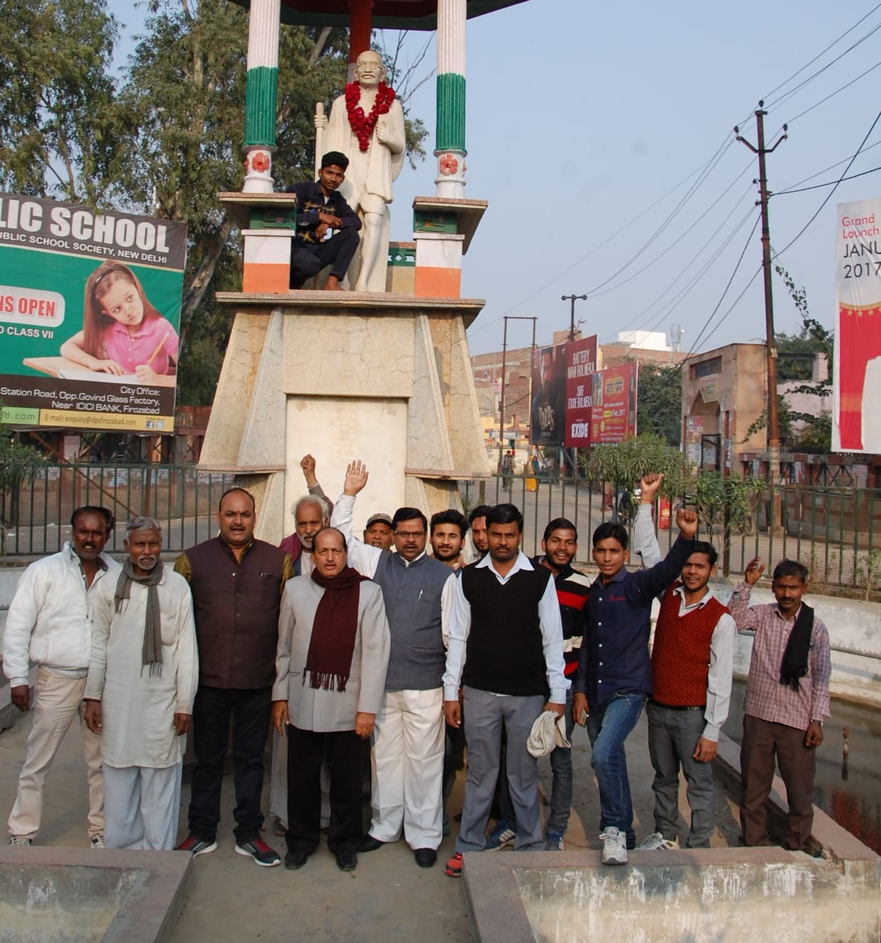Resolved to follow the path of non-violence