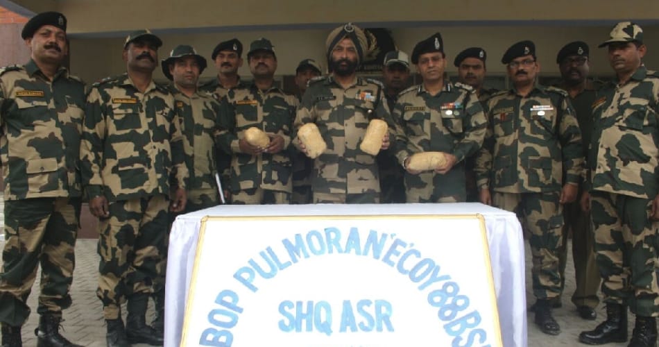 drug smuggling on indo pak border at firozpur