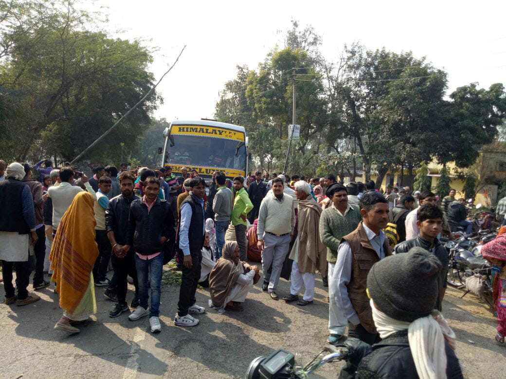 No cash in the bank, the jammed highway