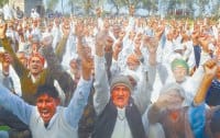 Jat reservation, agitation, continued for the second day, protest, jind news