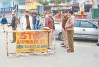 sonipat, jat aandolan, alchohal ban