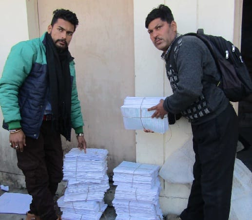 State board exam copies reached