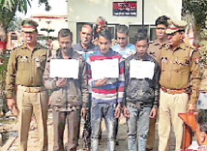 Three accused arrested from Hirendra loot