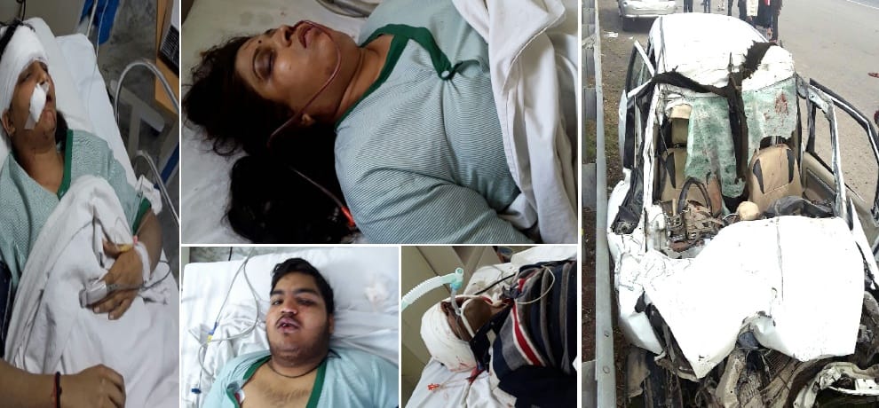 three killed in jewar interchange at yamuna expressway