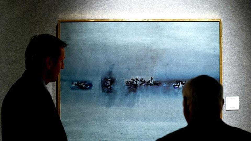 Gaitonde painting sold inerican doller