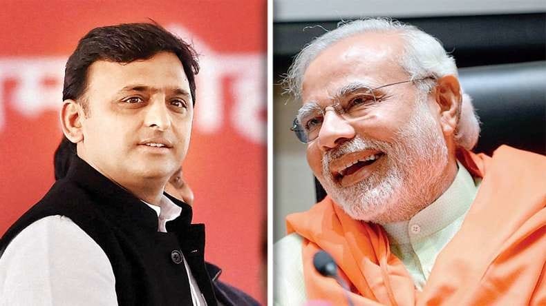 opiniin poll: sp-congress alliance likley to get majority in up election, bjp second position