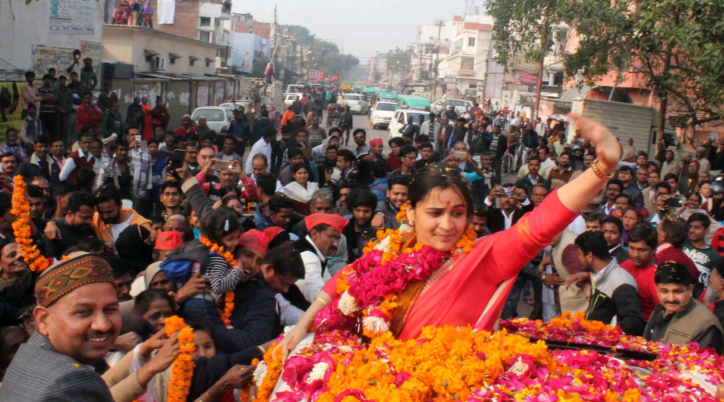 rita joshi and aparna yadav nomination for up assembly election
