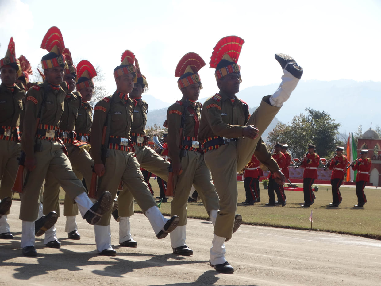 bsf passing out parade in udhampur