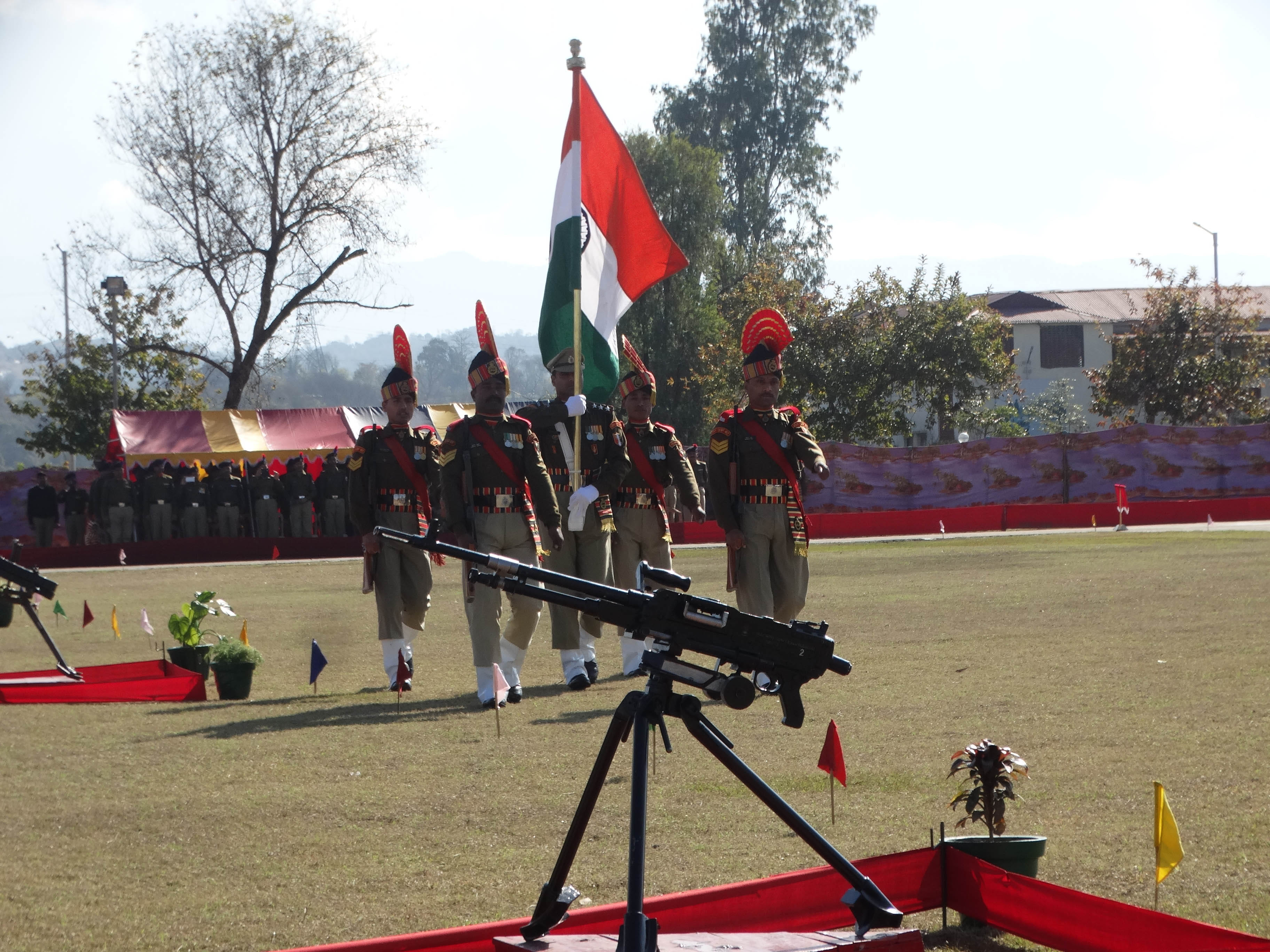 bsf passing out parade in udhampur
