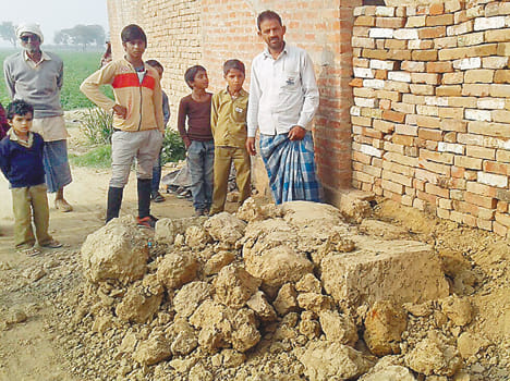 Watchman killed in wall collapse