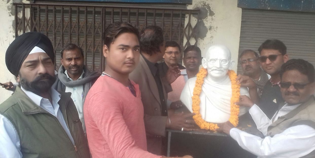  told the Gandhi great fighter